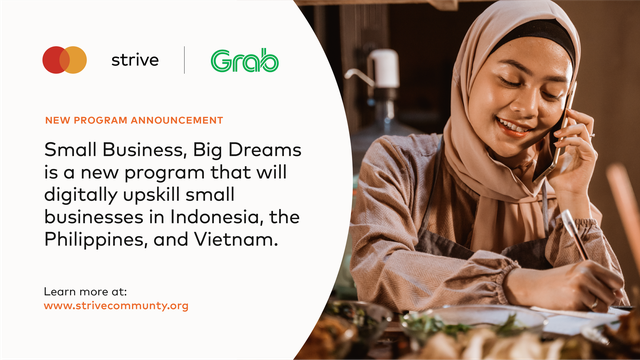Mastercard, Grab thúc đẩy tinh thần khởi nghiệp bằng 'Doanh nghiệp nhỏ, Ước mơ lớn' - Ảnh 2. Mastercard, Grab thúc đẩy tinh thần khởi nghiệp bằng 'Doanh nghiệp nhỏ, Ước mơ lớn' - Ảnh 2.