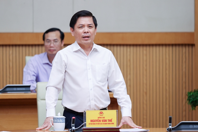 Thủ tướng đánh giá cao đóng góp của đồng chí Nguyễn Văn Thể cho Chính phủ và ngành giao thông vận tải - Ảnh 3.