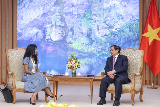 Thủ tướng cho biết công tác điều hành của Chính phủ Việt Nam đang được tiến hành theo hướng chủ động, chắc chắn, linh hoạt, kịp thời, quyết liệt, hiệu quả - Ảnh VGP/Nhật Bắc