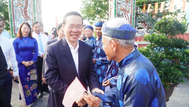 Thường trực Ban Bí thư dự Ngày hội Đại đoàn kết toàn dân tộc tại Thừa Thiên Huế trong - Ảnh 1.