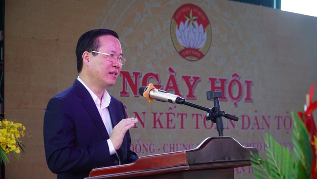 Thường trực Ban Bí thư dự Ngày hội Đại đoàn kết toàn dân tộc tại Thừa Thiên Huế trong - Ảnh 3.