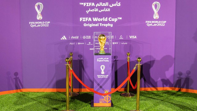 Cúp Vàng FIFA đã đến Qatar - Ảnh 1.