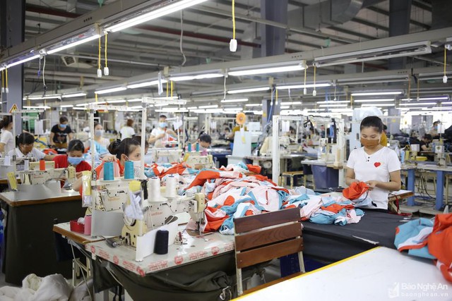 Nghệ An: Công nghiệp hỗ trợ ngành dệt may còn yếu - Ảnh 1.