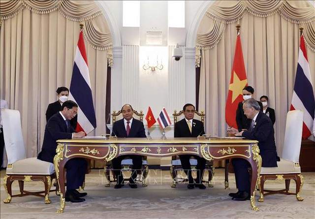Tuyên bố chung Chủ tịch nước CHXHCN Việt Nam Nguyễn Xuân Phúc thăm chính thức Vương quốc Thái Lan - Ảnh 5.