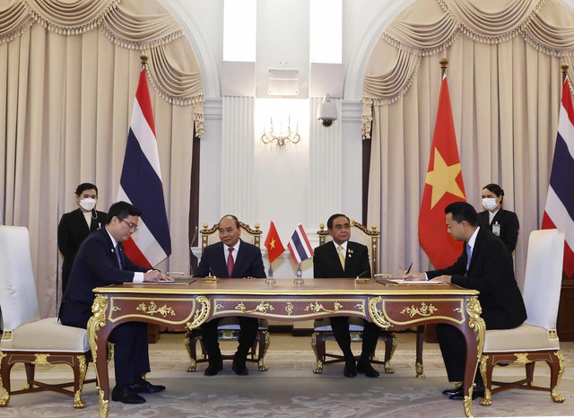 Vietcombank và Eximbank Thái Lan ký kết Thỏa thuận hợp tác thúc đẩy thương mại và đầu tư song phương - Ảnh 1.