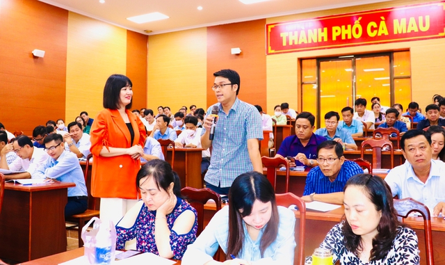 Cà Mau tập huấn kỹ năng, nghiệp vụ đánh giá, công nhận cấp xã đạt chuẩn tiếp cận pháp luật - Ảnh 1. Cà Mau tập huấn kỹ năng, nghiệp vụ đánh giá, công nhận cấp xã đạt chuẩn tiếp cận pháp luật - Ảnh 1.