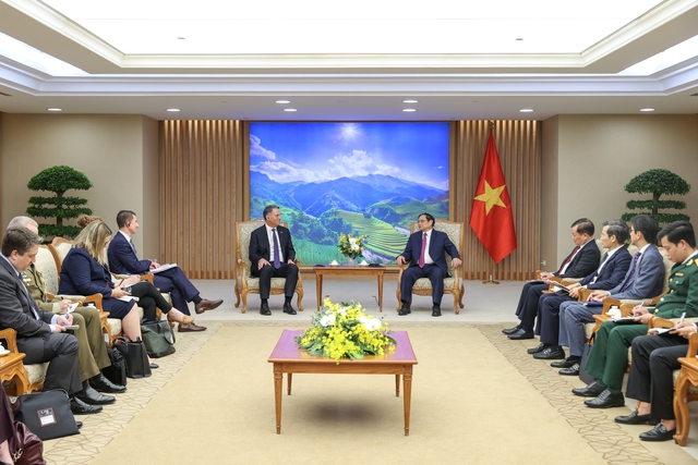 Thủ tướng Phạm Minh Chính tiếp Phó Thủ tướng, Bộ trưởng Quốc phòng Australia - Ảnh 3.