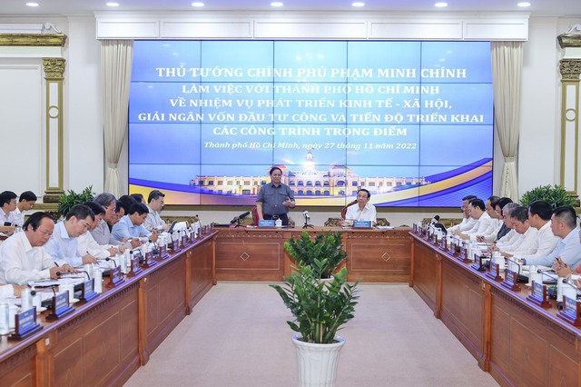 TPHCM kiến nghị Chính phủ hỗ trợ, thúc đẩy giải ngân đầu tư công - Ảnh 1. TPHCM kiến nghị Chính phủ hỗ trợ, thúc đẩy giải ngân đầu tư công - Ảnh 1.