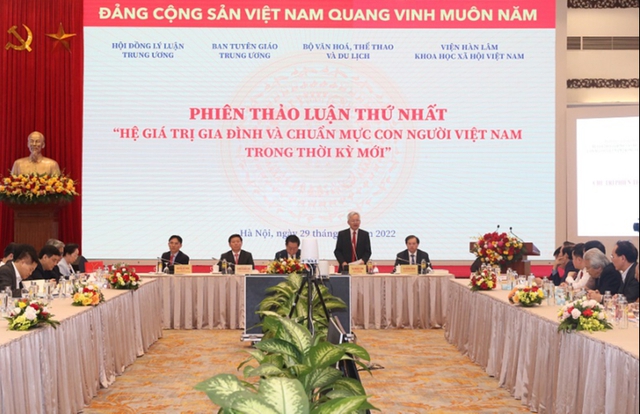 Đi tìm hệ giá trị quốc gia và chuẩn mực con người Việt Nam trong thời kỳ mới - Ảnh 1.