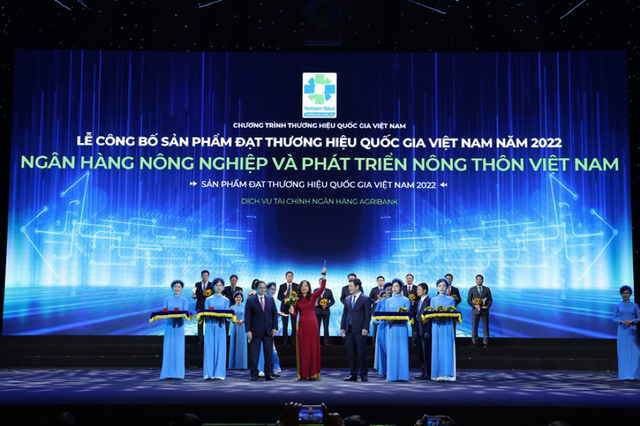Agribank tự hào là Thương hiệu Quốc gia Việt Nam năm 2022 - Ảnh 1.