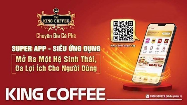 King Coffee ra mắt ứng dụng tiện ích mua sắm, hợp tác kinh doanh - Ảnh 1.