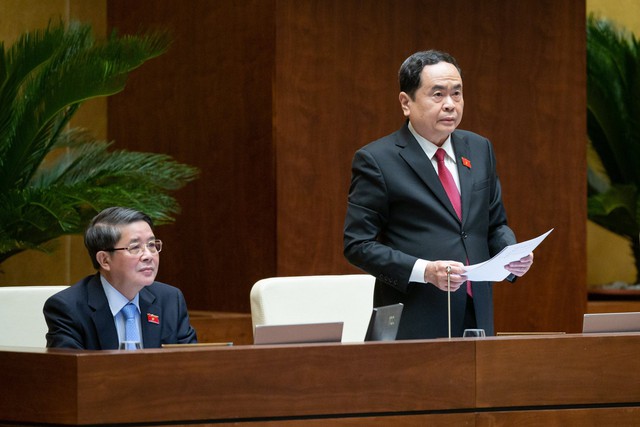 TRỰC TIẾP: Bộ trưởng Nguyễn Thanh Nghị mở đầu chương trình chất vấn và trả lời chất vấn - Ảnh 1.