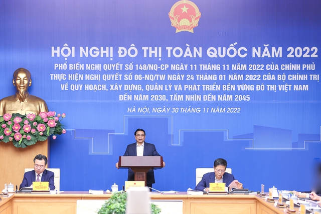 Thủ tướng Phạm Minh Chính chủ trì Hội nghị đô thị toàn quốc - Ảnh 2.