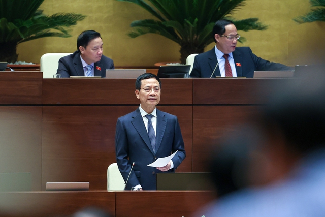 TRỰC TIẾP: Quốc hội chất vấn Bộ trưởng Bộ Thông tin và Truyền thông - Ảnh 2.