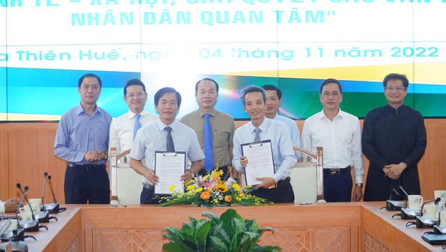 Ban Tuyên giáo Tỉnh ủy và UBND tỉnh Thừa thiên Huế ký kết chương trình phối hợp công tác - Ảnh 1.