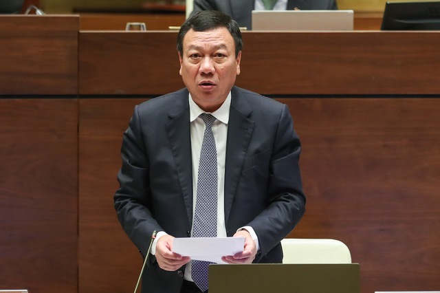 TỔNG THUẬT: Tổng Thanh tra Chính phủ Đoàn Hồng Phong trả lời chất vấn Quốc hội - Ảnh 1.