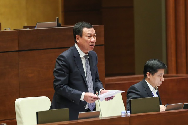 TRỰC TIẾP: Tổng Thanh tra Chính phủ Đoàn Hồng Phong trả lời chất vấn Quốc hội - Ảnh 1.