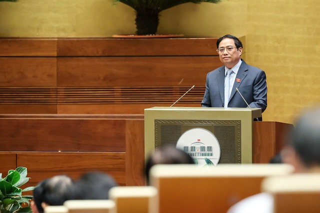 TRỰC TIẾP: Thủ tướng Phạm Minh Chính trình bày Báo cáo giải trình và trả lời chất vấn trước Quốc hội - Ảnh 2.
