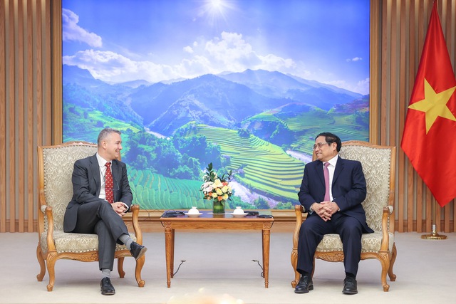 Thủ tướng Phạm Minh Chính tiếp Đại sứ đặc mệnh toàn quyền Vương quốc Bỉ - Ảnh 2.