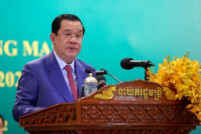 Thủ tướng Hun Sen: Campuchia muốn tham gia chuỗi liên kết sản xuất với Việt Nam - Ảnh 6.