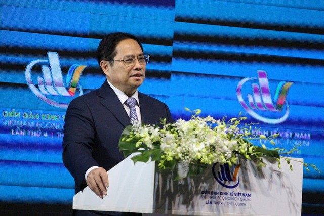 Lãnh đạo Chính phủ chủ trì Diễn đàn Kinh tế Việt Nam - Ảnh 1.