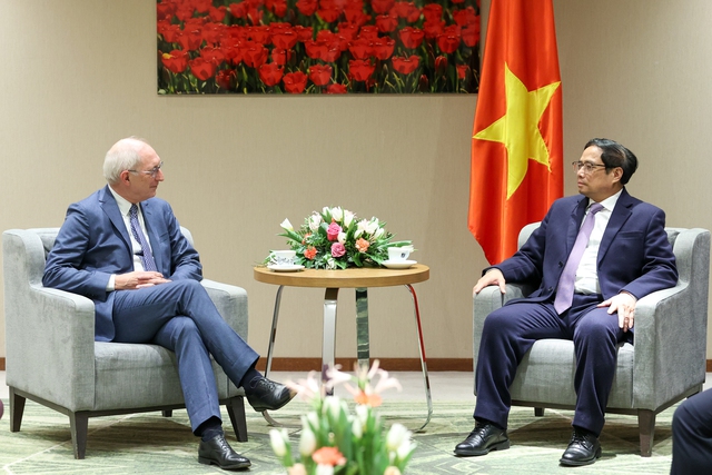 Thủ tướng Phạm Minh Chính tiếp các tập đoàn kinh tế Hà Lan - Ảnh 5.
