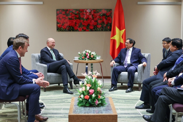 Thủ tướng Phạm Minh Chính tiếp các tập đoàn kinh tế Hà Lan - Ảnh 4.
