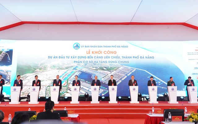 Đà Nẵng khởi công dự án cảng Liên Chiểu-Phần cơ sở hạ tầng dùng chung - Ảnh 4.