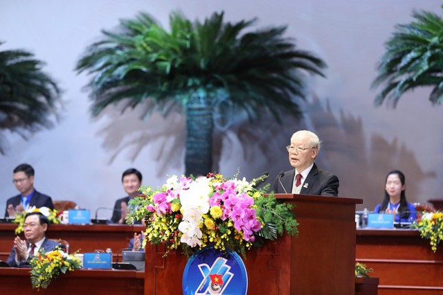 Tổng Bí thư Nguyễn Phú Trọng gửi gắm niềm tin tuyệt đối tới thế hệ thanh niên - Lực lượng tiên phong xây dựng đất nước phồn vinh, hạnh phúc - Ảnh 1.