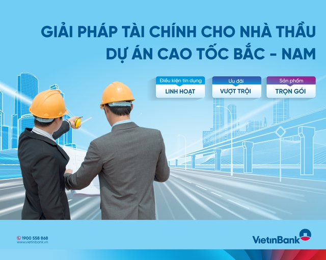 VietinBank “tiếp sức” nhà thầu dự án cao tốc Bắc - Nam - Ảnh 1.