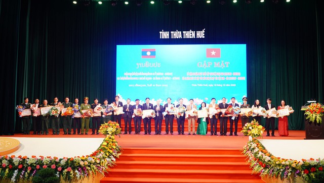 Thừa Thiên Huế: Gặp mặt kỷ niệm 60 năm Ngày thiết lập quan hệ ngoại giao Việt Nam – Lào - Ảnh 4.