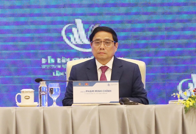 Thủ tướng Phạm Minh Chính chủ trì phiên toàn thể cấp cao Diễn đàn Kinh tế Việt Nam 2023 - Ảnh 2.