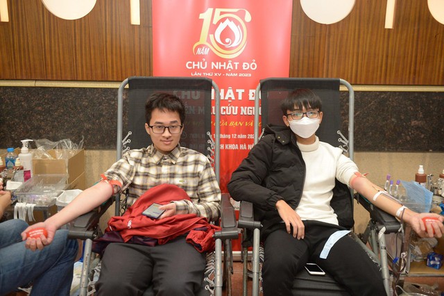 Chủ Nhật Đỏ 2023 chính thức khai mạc: Giọt máu tình nghĩa - Ảnh 3. Chủ Nhật Đỏ 2023 chính thức khai mạc: Giọt máu tình nghĩa - Ảnh 3.