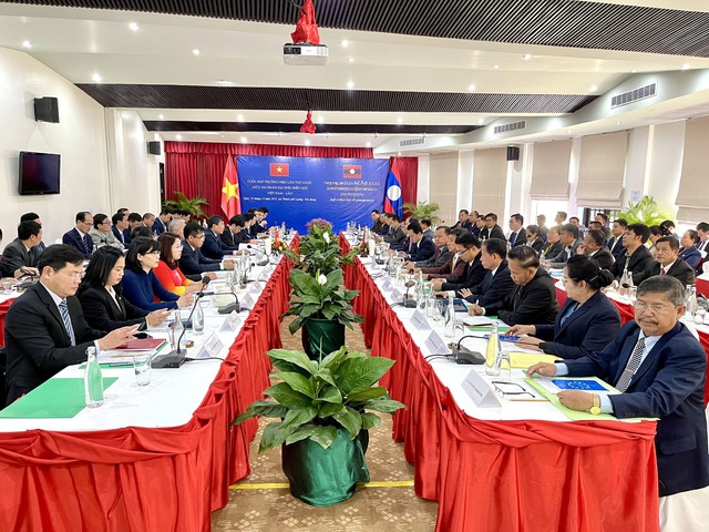 Hai Đoàn Đại biểu biên giới Việt Nam – Lào họp thường niên lần thứ XXXII - Ảnh 1.