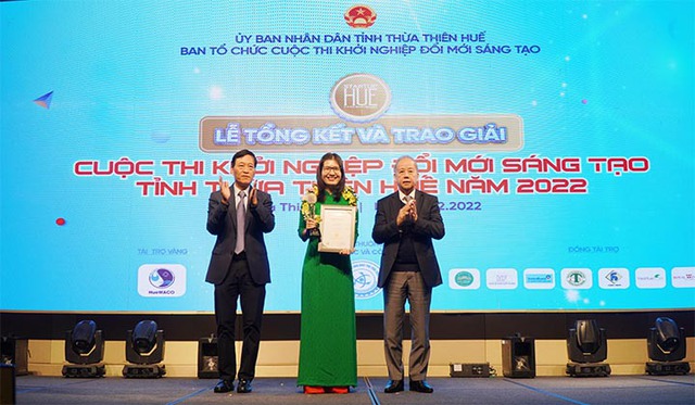 Thừa Thiên Huế: 11 dự án, ý tưởng khởi nghiệp xuất sắc được trao giải - Ảnh 1. Thừa Thiên Huế: 11 dự án, ý tưởng khởi nghiệp xuất sắc được trao giải - Ảnh 1.