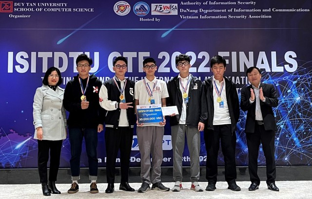 Học viện Kỹ thuật mật mã đoạt giải nhất cuộc thi An toàn thông tin quốc tế - Ảnh 1. Học viện Kỹ thuật mật mã đoạt giải nhất cuộc thi An toàn thông tin quốc tế - Ảnh 1.