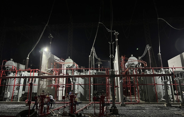 Trạm biến áp 500kV Sông Mây được nâng công suất lên 2.000MVA - Ảnh 1. Trạm biến áp 500kV Sông Mây được nâng công suất lên 2.000MVA - Ảnh 1.