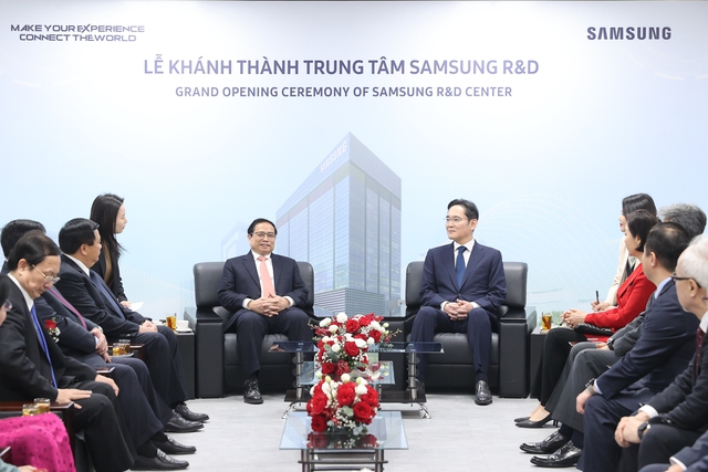 Thủ tướng đề nghị Samsung coi Việt Nam là cứ điểm quan trọng nhất, chiến lược toàn cầu - Ảnh 7.