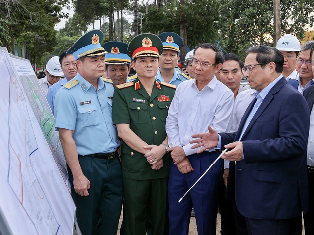 Thủ tướng Phạm Minh Chính dự lễ khởi công Nhà ga T3 sân bay Tân Sơn Nhất - Ảnh 2.