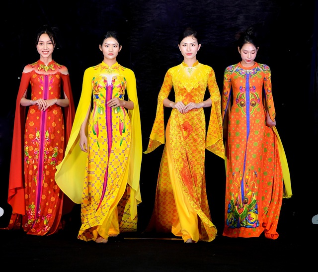 Nhà thiết kế Đỗ Trịnh Hoài Nam quảng bá áo dài Việt Nam tại Mỹ - Ảnh 3.