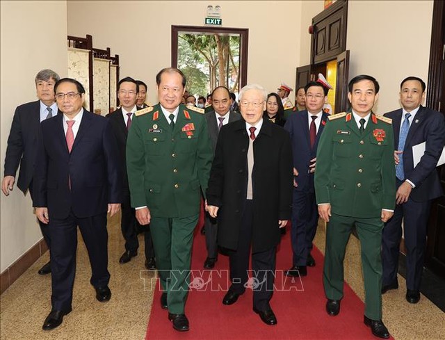 Tổng Bí thư Nguyễn Phú Trọng: Hội Cựu chiến binh tiếp tục đóng góp xứng đáng vào sự nghiệp xây dựng và bảo vệ Tổ quốc - Ảnh 3.
