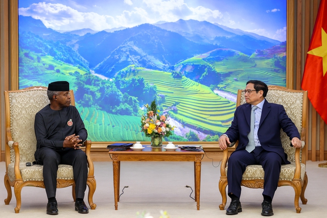 Thủ tướng Phạm Minh Chính tiếp Phó Tổng thống Nigeria - Ảnh 2.