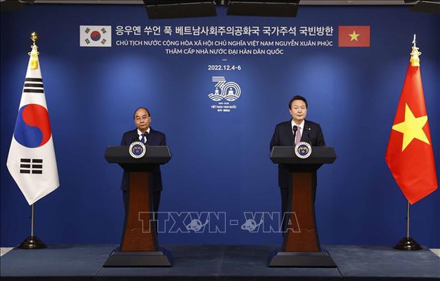 Tuyên bố chung Việt Nam - Hàn Quốc về quan hệ Đối tác chiến lược toàn diện - Ảnh 5.