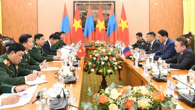 Tiếp tục thúc đẩy quan hệ hợp tác quốc phòng Việt Nam-Mông Cổ - Ảnh 1.
