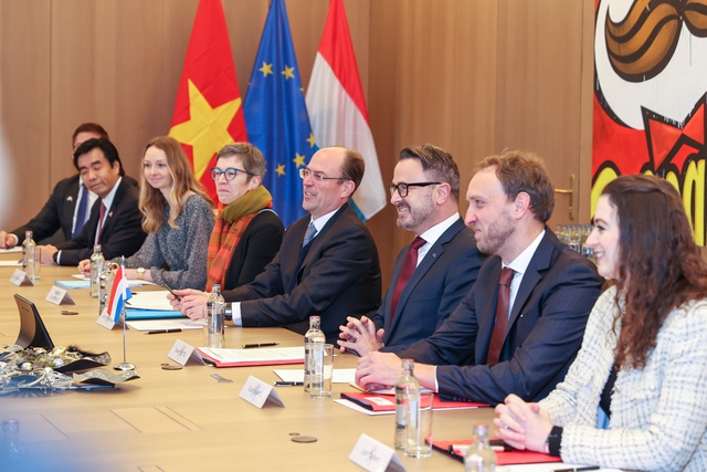 Thủ tướng Phạm Minh Chính hội đàm với Thủ tướng Đại Công quốc Luxembourg - Ảnh 3.