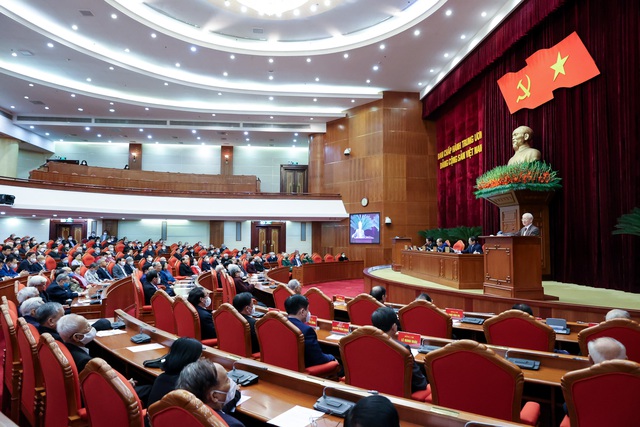 Bộ Chính trị gặp mặt các nguyên lãnh đạo cấp cao của Đảng, Nhà nước - Ảnh 7.