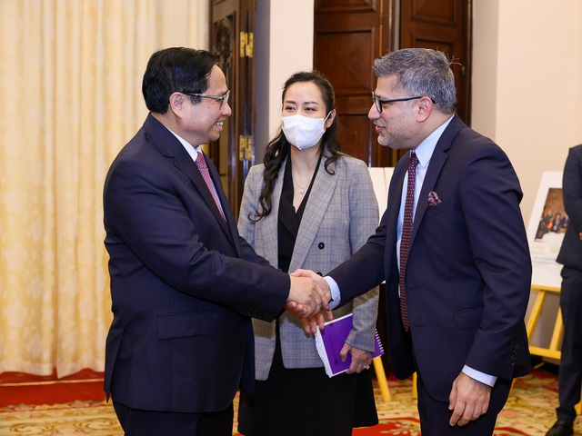 Thủ tướng dự chương trình gặp mặt cảm ơn các đối tác quốc tế đã hỗ trợ vaccine phòng COVID-19 cho Việt Nam  - Ảnh 5.