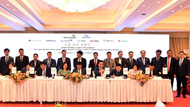 Vietcombank là đầu mối tín dụng 35 nghìn tỷ đồng cho Dự án gang thép Hòa Phát Dung Quất 2 - Ảnh 1. Vietcombank là đầu mối tín dụng 35 nghìn tỷ đồng cho Dự án gang thép Hòa Phát Dung Quất 2 - Ảnh 1.