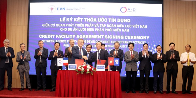 EVN ký kết khoản vay 80 triệu Euro cho dự án lưới điện phân phối miền Nam - Ảnh 1.
