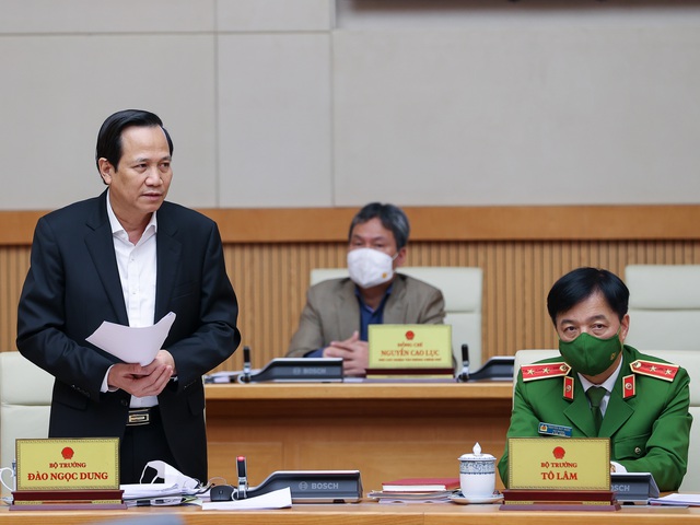 Chùm ảnh Phiên họp Chính phủ thường kỳ tháng 2/2022.  - Ảnh 13.